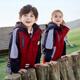 Costumes de classe pour enfants, combinaisons de ventreaux, ensembles de trois pièces, vêtements de maternelle, vêtements de sport d'automne et d'hiver, ensemble d'uniformes d'école d'hiver des élèves de l'école primaire, Wine Red 9923, manteau + doublure intérieure, set en deux pièces, 110cm, hauteur 95-110 cm