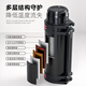 TIANXI Thermal Pot Cup Large Capacity Men's 316 Stainless Steel Insole Household Outdoor Thermos Bottle Portable Car Travel Kettle [Cost-performance Recommendation] Black + Strap Small Bowl 1L
