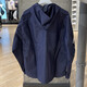 阿迪达斯 （adidas）外套男士夏季运动服梭织防风连帽休闲上衣夹克HE9905 HE9905蓝色 S