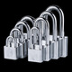 Shenyu Vorhängeschloss wasserdichte Anti-Rust-Tür-Schloss Tool Lock Home School Store Lock Anti-Diebstahl Windows Lock One Key Öffnen Sie mehrere Schlösser 25 mm kurzer Strahl [Independent] 2 Tasten