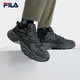 斐乐（FILA）蕨草鞋FERN男鞋户外老爹鞋休闲鞋时尚舒适运动鞋 阴影灰/黑-DB 42