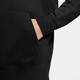 Nike Nike Мужская толстовка/Потягивание толстовки с капюшоном Classic Sportswear Club Cz7858-010 Black L