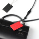 American pack all luggage tags Travel bag trolley accessories Luggage tags Travel accessories boarding pass Gray