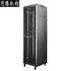 图滕机柜图滕 网络服务器机柜22u19英寸加厚1.2米功放加深安防电脑监控机柜32U1.6米36U1.8米42U2米TS玻璃 600*600*1.4米 TS.6627 现货黑色前钢化玻璃后网孔门