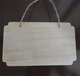 Creative solid wood sign small wooden sign handwritten hang tag blank wooden board tree sign hanging diy handmade door sign pendant custom G-7 size 20*12cm