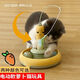 Huayuan Pet Tools (Hoopet) Cat Toy Stick Cat électrique sans bouchage d'outils de chat à boule de cloche Smart Cat Smart Smart Stick Improvisionnels de chat de remplaçant auto-excitant [Choix à 90%] Stick Cat-Cat Intelligent-Unplugged (jaune et vert)