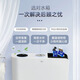 DongPeng (DongPeng) Squat Toilet Toilet Chauffeur d'eau Squat Bouton Double Bouton Économie Grande Impulsion PP Durable Sound Light Tank Flush Tank W6019 + 841 Réservoir d'eau [pas de courbe d'eau]