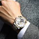 GUANQIN Swiss certified watch men's mechanical watch hollow flywheel fully automatic watch multi-functional business brand men's watch