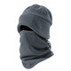 SHU HUIMAN CHAPE CHAUD Écharpe Two-Piece Set Men Plus Velvet Couple chaud cyclisme Chapeau chaud en plein air Contexuelle Cold Protection Suit 3888 Gray Taille égale