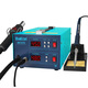 Bakon white light soldering iron set constant temperature adjustment hot air gun welding table two-in-one hot air desoldering platform soldering iron welding table SBK701D standard configuration