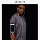 AGUACATE2025 Nuevo bolso de brazo de teléfono móvil Cubierta de brazo deportivo Apple 15 Bolsa de teléfono móvil para hombres y mujeres universales muñeca muñeca transpirable negro y rojo [gran máx]