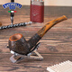沙芬（SAVINELLI）苔原石楠木烟斗配件P103Z花纹斗杆麻面677烟斗专用烟嘴男士送礼