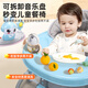 Cute stone baby walker 2024 baby children 1-3 years old anti-rolling can be folded and can be learned to drive for children over 9 months. Standard blue丨Folding + lighting and music + 7-speed adjustment for girls and boys over 6 months.
