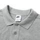 Nike (Nike) T-shirt pour hommes de grande taille pour femmes 2025 Automne Sportswear Breathable Loose confortable Jogging Polo à manches courtes décontractées FN3895-063 / Gris foncé / Grand 2xl
