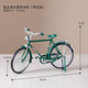 Debega's creative old-fashioned retro 28-inch big-bar bicycle model toy ornaments wine cabinet table decorations retro bicycle ornaments green (with packaging)