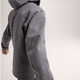 ARC'TERYX Men's Jacket SAWYER WOOL 24 New Outdoor Wool Warm and Breathable Casual Fleece Jacket Men's Hoodie Gray Cloud XS