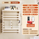 Tianyuan Muge Rack de toallas eléctricas sin golpear el secado de la toalla de baño Fibra de carbono Smart Rack Storage Bathing Storage Milk White T681wiFi Línea de referencia (53 cm)