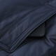 Hongdu winter new men's down jacket, Otter rabbit fur collar casual business system button down jacket jacket blue LX9898-1 M 170/88A