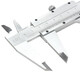 Shanggong four-purpose vernier caliper 0-200mm graduation value 0.02 oil mechanical vernier caliper marking line card carbon steel oil level caliper high precision