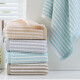 Toalla de algodón puro dorado GA1047A Algodón de algodón completo Lavado y baño para niños y baño suave y absorbente y no es fácil perder el cabello para hombres y mujeres 4 tiras (gris + amarillo + marrón + verde)