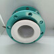Yue Changsheng customized KXT flexible PTFE-lined flange soft joint soft connection oil-resistant, acid-resistant, alkali-resistant and high-temperature resistant (national standard carbon steel flange) DN200*1.6Mpa flange