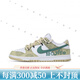 耐克（NIKE）球鞋定制  Dunk 神话悟空 防滑减震 低帮 板鞋 男款 DD1391-100(Team144-流金岁月) 39定制款不退不换