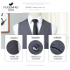 Fuguiniao gray suit vest vest spring and autumn business slim men's suit vest casual professional vest gray vest 180/XL
