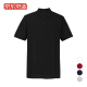 Made in Tokyo, pure black 96 cotton short-sleeved POLO shirt men's T-shirt half-sleeved business classic breathable and comfortable black S