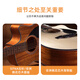 KEPMA Kapuma EDC/EAC Guitar Beginner Folk Guitar Newbie Kama Folk Novice Adult Electric Box EAC WAM丨Retro Color [40 inches]