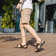 Yichi Sandals Herren Beachschuhe Herren Vaters Schuhe mittleren und älteren Sandalen Herrenschuhe Zwei-Wear-Schuhe Männer EC12129 Brown 41