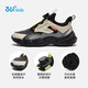 361 Children's Shoes Children's Running Shoes 25 Winter Men's and Big Kids' Knob Buckle Leather Rebound Sports Shoes Black 33