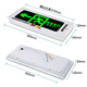 Embedded evacuation indicator light Fire emergency light LED wall embedded plug-in safety exit sign concealed 395 left - including bottom box