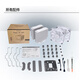 PHANTEKS Wind Chaser Polar Bole T6 White Reverse Gravity 6 Heat Pipe Dual Tower Air Cooled CPU Radiator (PWM Dual ARGB Fan/with High Nano Grease/Scraper/Noise Reducer)