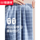 
Hengyuanxiang pajamas men's pure cotton spring and autumn long-sleeved thin breathable and casual outdoor wearable home clothes cotton set 16864 170/L