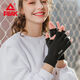 Pickle Pickle gloves half-finger men's autumn and winter cotton plus velvet thickened warm cycling anti-slip anti-cold cycling winter women's