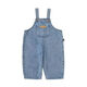 Babyjianle Children's Overalls 2024 Frühling und Herbst Sommer Neuer Stil für Jungen und Mädchen koreanische Version Overalls für Kinderbabyhosen Blau für Höhe 90 cm geeignet