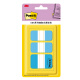3M Post-it Notas nota/nota nota pegatinas/notas de notas/etiquetas de instrucciones extraídas de etiquetas gruesas suministros de oficina suministros escolares de papelería azul set 686-db
