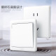 Delixi Switch Socket Panel CD815 Serie 10A El zócalo de cinco hoyos inclinado QSE86ZS/3