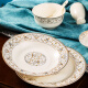 Enjoy tableware and dishes set gift box 56 pieces Jingdezhen tableware bowls ceramic chopsticks plate home moving gift