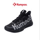 Xunfeng (Kumpoo) 2024 Nouveau produit officiel Houyi Badminton Chaussures Sports Chaussures de sport pour hommes Chaussures féminines absorbant les chocs Xunfeng KH-G826S Xunfeng G826S Xunyi Black 36 (225 mm)