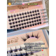 Other brands are pure and lustful ~ 5 rows of pure wild little evil ultra-thin stem false eyelashes natural simulation grafting daily makeup novice single cluster 3 rows of lower eyelashes