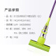 Miaojie mop sponges, a total of 2 collodion heads, lazy people, hand-free, water-absorbent collodion floor mop, household mopping