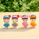Gelun cartoon little girl cute doll boy couple decoration landscaping birthday gift office desk decoration set 4 boy next door