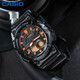 CASIO Volkswagen Pointer Series Digital Dual Display World Time Sports and Leisure Men's Watch AEQ-110W-1A2VDF