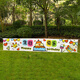 
Apolli Happy Birthday Banner Cloth Balloon Banner Poster Decoration Birthday Party Indoor Outdoor Camping Setting Photo
