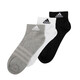 Adidas short socks men's socks women's socks breathable socks comfortable solid color basketball training socks sweat-absorbing running casual short socks IC1283/three pairs M/24-26 cm/38-42 sizes