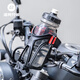 Rock Brothers motorcycle water cup holder adjustable bicycle mountain road bike water bottle holder motorcycle riding bracket black and red