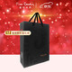 Pier Cardin handbag men's head layer cowhide leather long zipper wallet large capacity hand grab bag birthday gift black