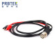 
Puke Technology BNC to crocodile clip line PK1205/1011 Banana head to crocodile clip line PK1040/1047 PK1011 BNC small crocodile clip