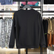Li ning Sweatshirt Herren 2023 Neue Winter Sport Trendy Serie plus Fleece warm warm Pullover Sweatshirt AWDT753 AWDT753-4 Black 4xl